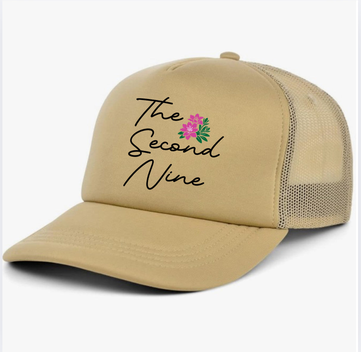 The Second Nine Foam Trucker Adjustable Snapback Hat